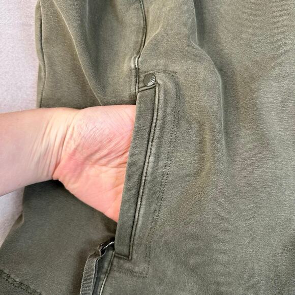 Marrakech Anthropologie Vest Army Green Womens S Utility Pockets Full Zip Collar - Picture 5 of 9